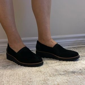 Clarks suede shoes